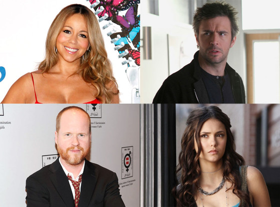 Mariah Carey, Nina Dobrev, Vampire Diaries, Jack Davenport, Smash, Joss Whedon Mariah Carey, Nina Dobrev, Vampire Diaries, Jack Davenport, Smash, Joss Whedon